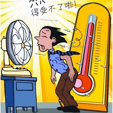 全国高温中暑气象预报发布历年对比