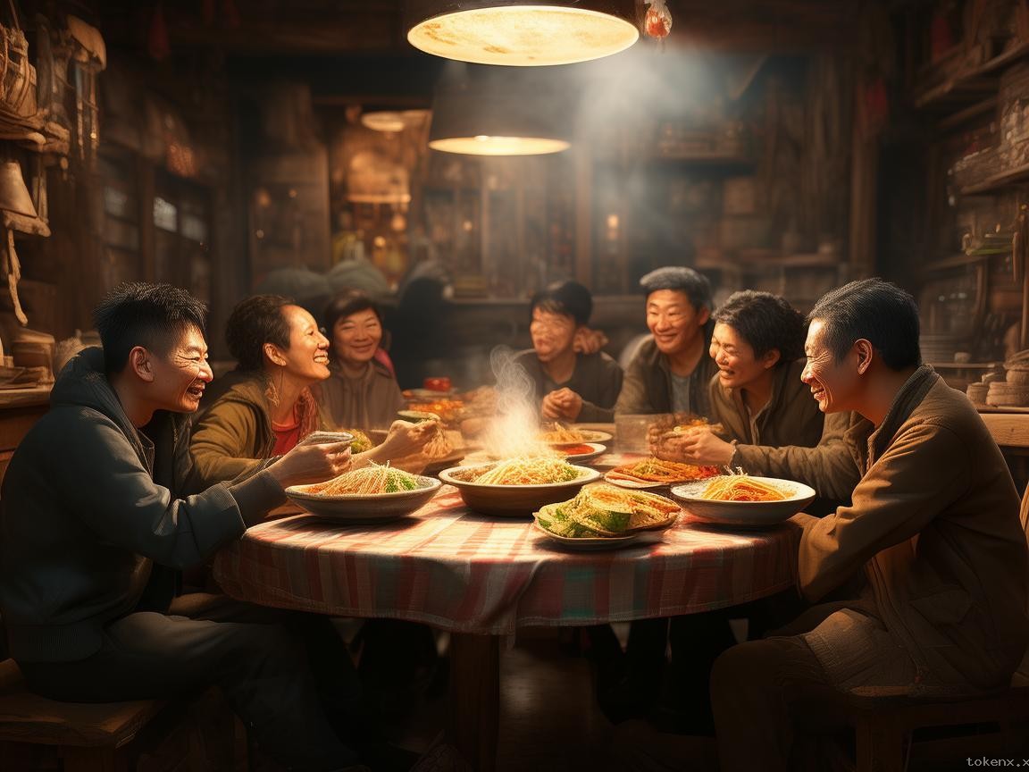 6元面里的朴素宴请，真情无价🍜,感动满满